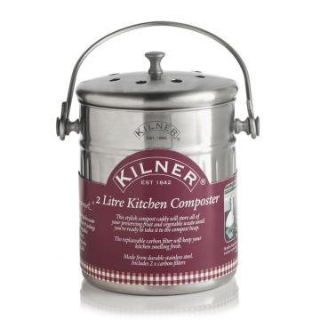 Kilner tafelafvalbakje - 2 liter 