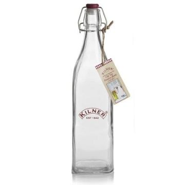 Bouteille avec bouchon mécanique 1 L Kilner 