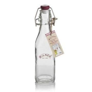 Bouteille avec bouchon mécanique 250 ml Kilner 