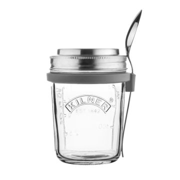 Kilner breakfast to go jar - 350 ml 