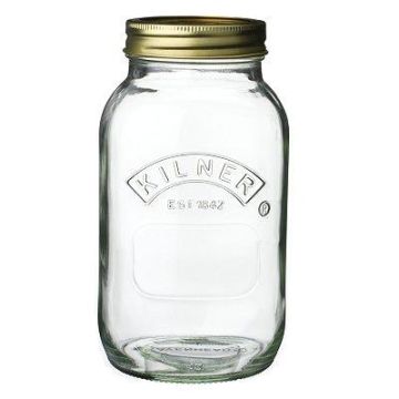 Kilner weckpot met schroefdeksel - 1 liter 